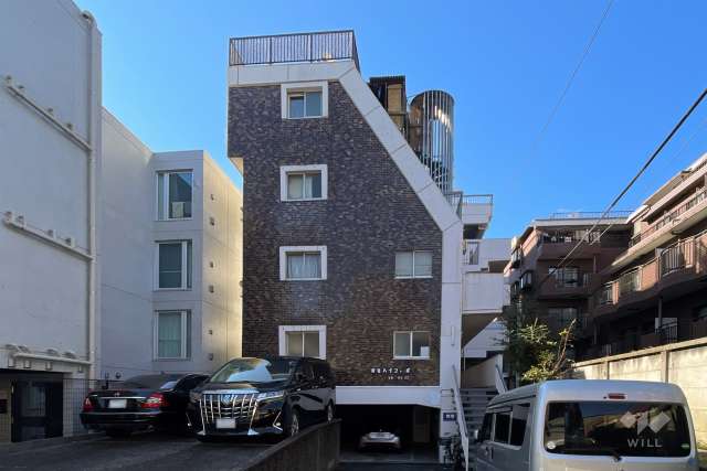 四谷ハイコーポの外観（東側から）