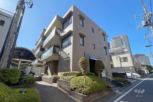 プリンスハイツ市ヶ谷の外観（北東側から）