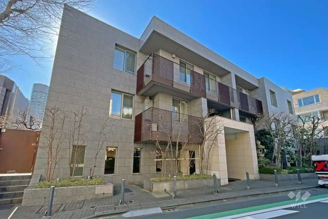 パークコート市ヶ谷ノーブルヒルズの外観（北東側から）