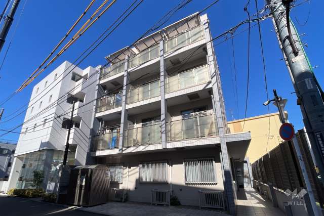 ヴェルト市谷薬王寺の外観（南東側から）