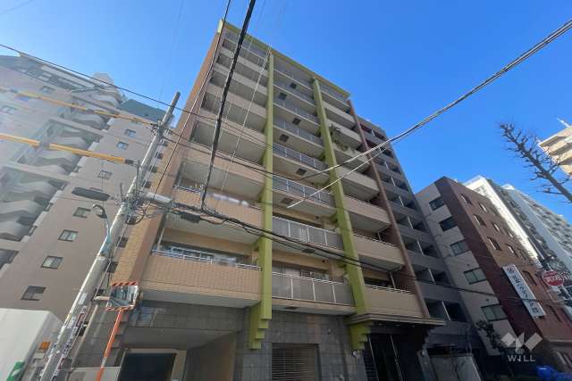 パレステュディオ新宿御苑の外観（南東側から）