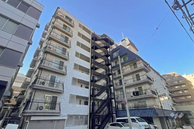 秀和番衆町レジデンスの外観（北東側から）