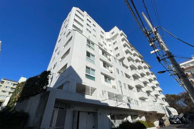 アパガーデンズ新宿戸山公園の外観（東南側から）