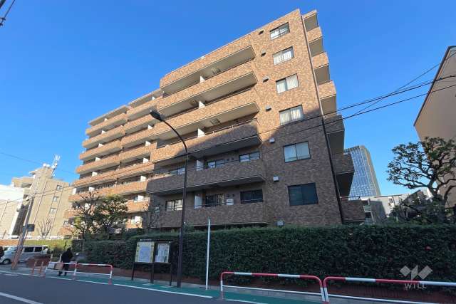 新神楽坂ハウスの外観（南西側から）