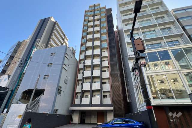 ディヴレ神楽坂の外観（北西側から）