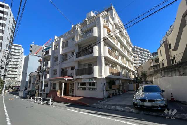 マンション高田馬場の外観（南西側から）