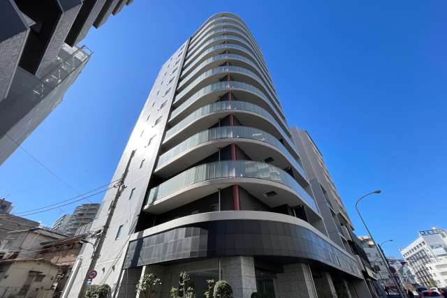 シェフルール西早稲田ラヴィーナの外観（北東側から）