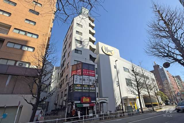 キャピタルプラザ大久保の外観（北西側から）