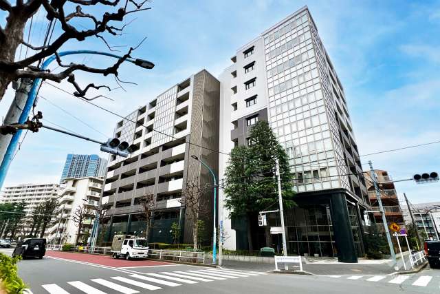 レクセル高田馬場の外観（北西側から）