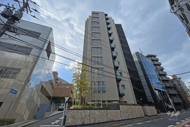 クリオラベルヴィ市ヶ谷の外観（南東側から）