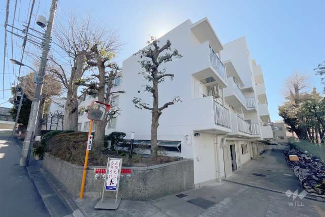 パイロットハウス北新宿の外観（北西側から）