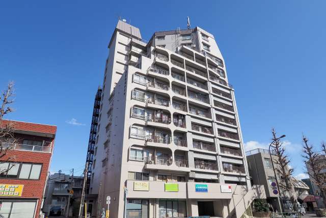 南阿佐谷ハイツの外観（南西側から）