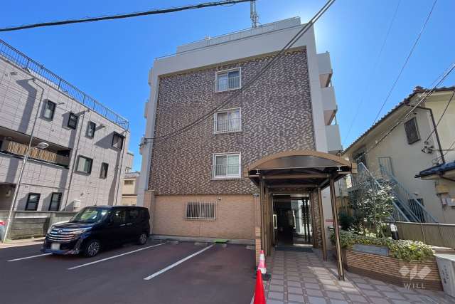 マンションニュー永福の外観（北西側から）