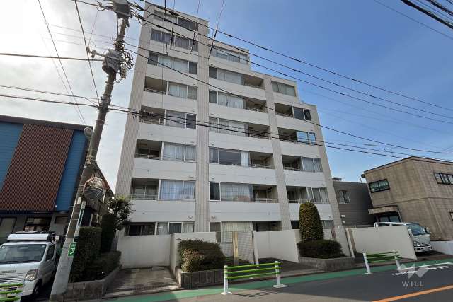 グランドメゾン永福町の外観（南東側から）