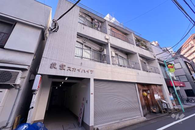 荻窪スカイハイツ（荻窪4丁目）の外観（北東側から）
