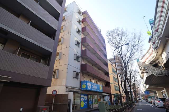 下高井戸ハイツの外観（東側から）