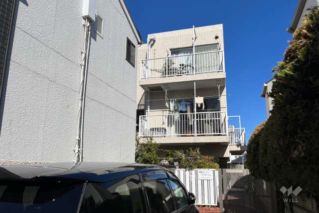 コーヅ桜上水ハイツの外観（南側から）