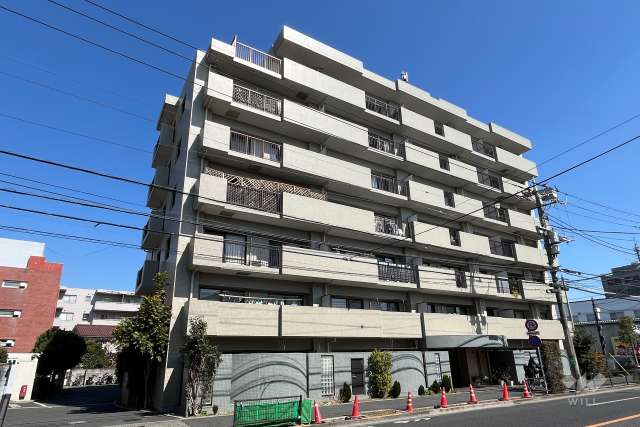 クレストコート杉並宮前の外観（南西側から）