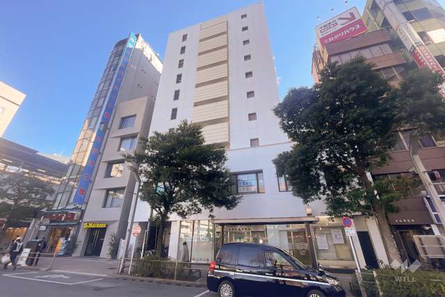 高円寺南サマリヤマンションの外観（南西側から）