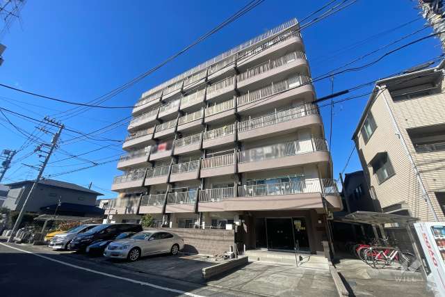 高円寺南パールマンションの外観（北東側から）