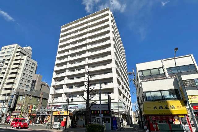 高円寺サマリヤマンションの外観（南東側から）