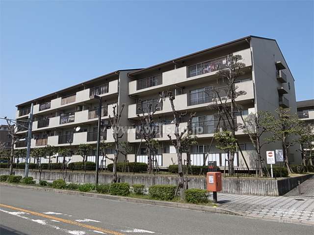 栄南団地 6号棟の外観（南東側から）
