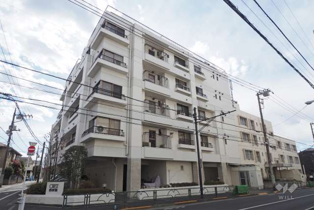 クレスト西荻窪の外観（北東側から）