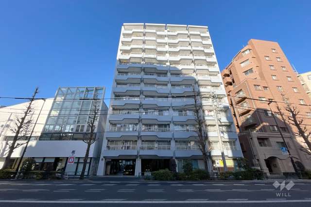 ライオンズマンション西荻の外観（南西側から）