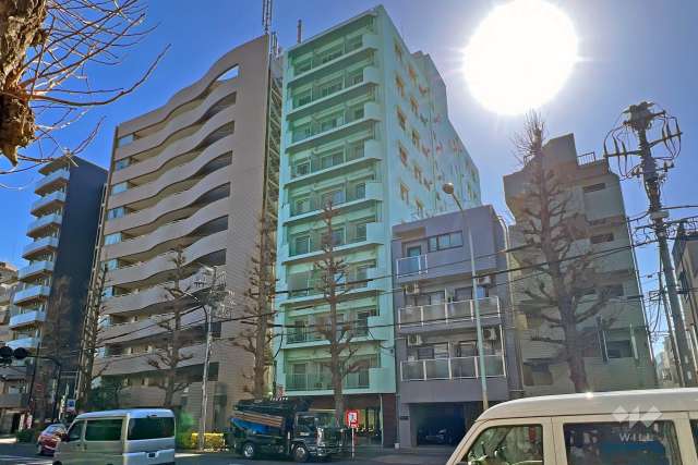 上荻ダイヤモンドマンションの外観（北側から）