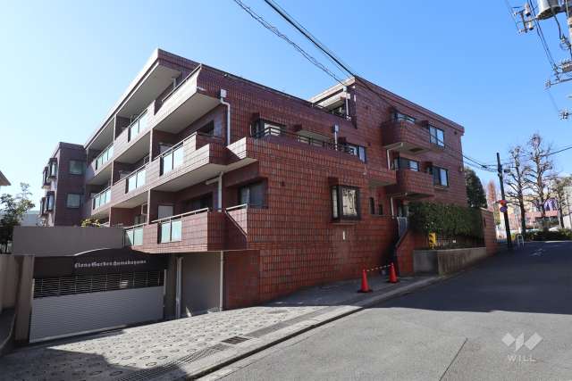 ライオンズガーデン浜田山の外観(北東側から)