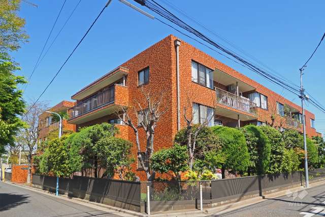 テラス浜田山ガーデニアの外観（南西側から）