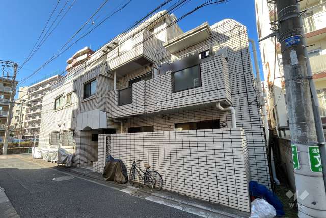 テラスセザール方南町の外観（北東側から）