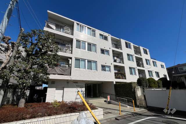 ゾンネンハイム方南町の外観（南西側から）