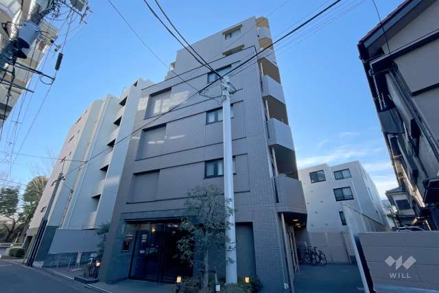 ルーブル方南町の外観（北西側から）