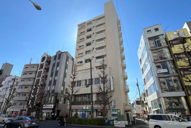 ウエストハイマンション高円寺の外観（北西側から）