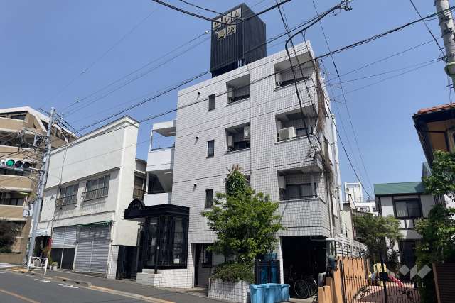 エルム奥沢の外観（南東側から）