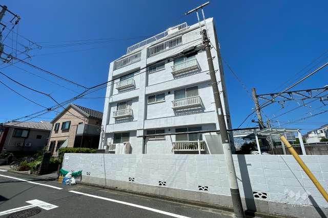 大洋奥沢マンションの外観（北東側から）