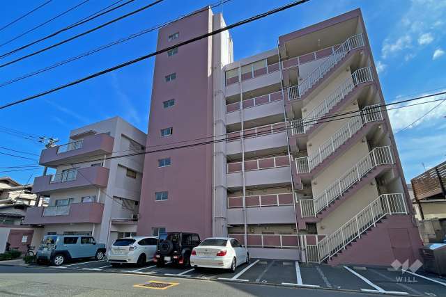 メゾン自由が丘の外観（北西側から）