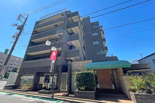 グローリア初穂田園調布の外観（北東側から）