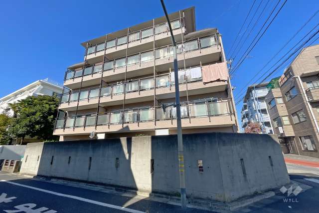 砧グリーンハイム第2の外観（南東側から）