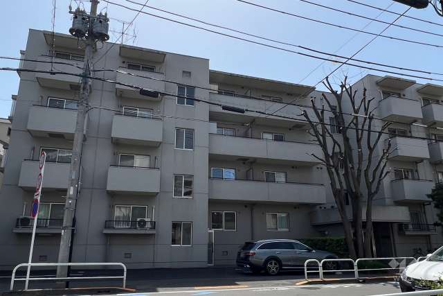 パークハイム宮坂の外観(北東側から)