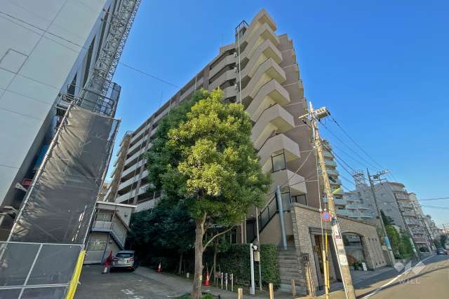 ディアナコート二子玉川園の外観（北東側から）