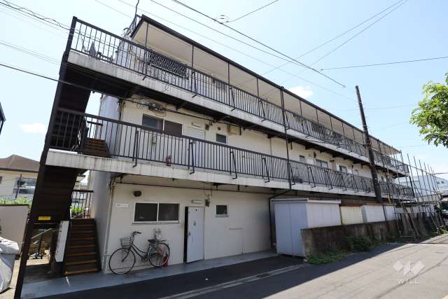 玉堤マンションの外観（北東側から）