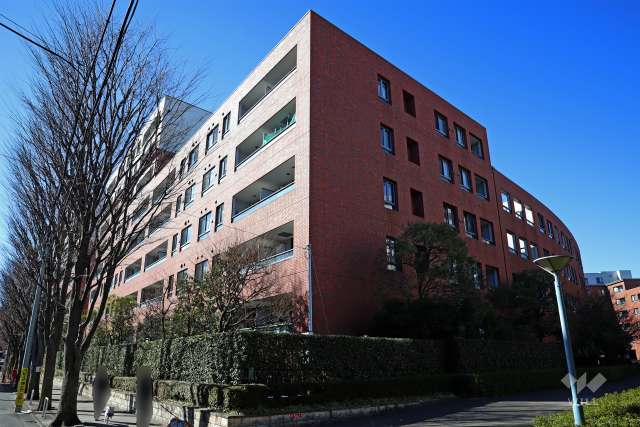 ラコルダ弦巻ガーデンコートの外観（北東側から）