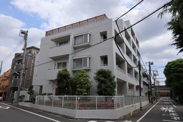 ビシーム千歳船橋の外観（北西側から）