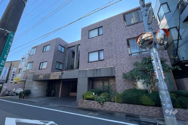 クレッセント池尻大橋の外観（北西側から）