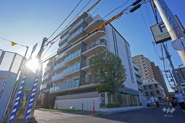 ベリスタ下高井戸駅前の外観（南東側から）