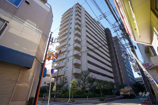 コスモ下高井戸ステーションアベニューの外観（南東側から）