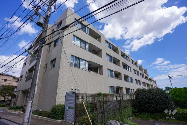 松原ヒルサイドテラスの外観（南西側から）