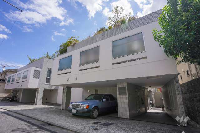 松原アパートメントの外観（北西側から）